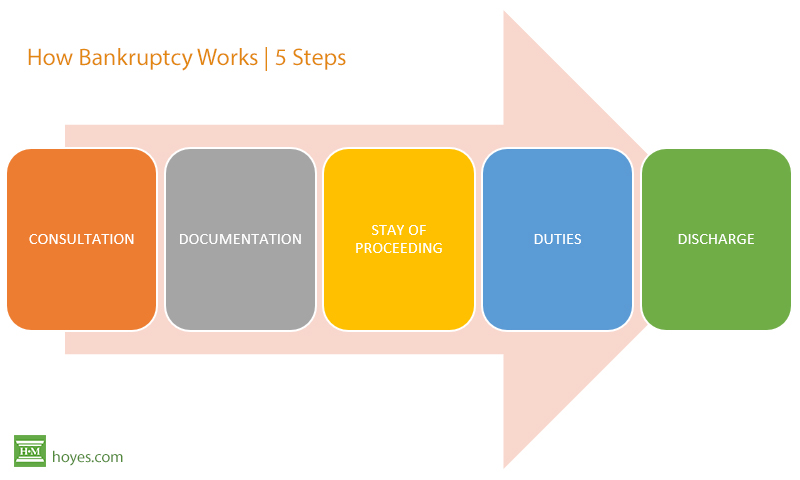 The Bankruptcy Process Explained in 5 Steps Hoyes Michalos