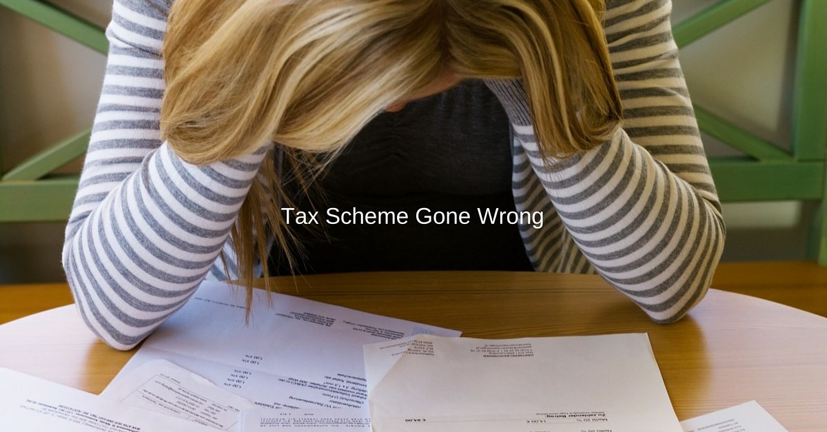 Tax Scheme and Tax Shelters Can Lead To Bankruptcy
