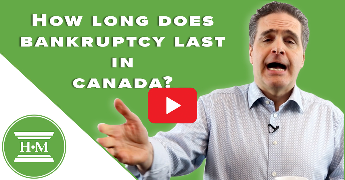 How Long Does Bankruptcy Last in Canada Hoyes Michalos Trustee