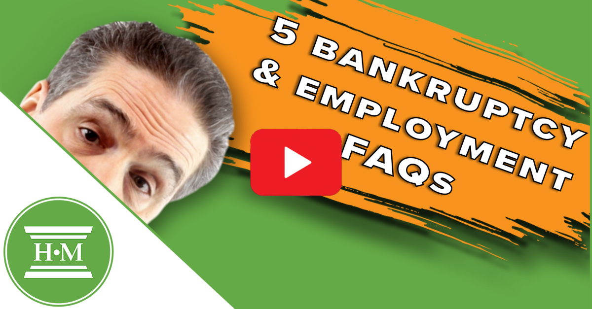 Will Bankruptcy or Consumer Proposal Affect My Employment?