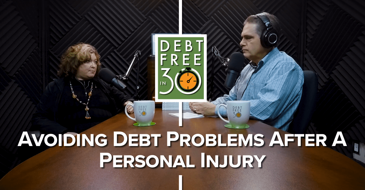 avoiding debt after a personal injury