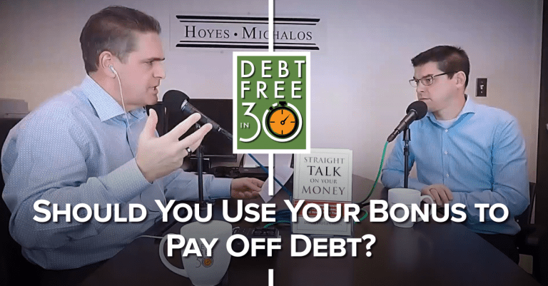 Should You Use Your Bonus To Pay Off Debt?
