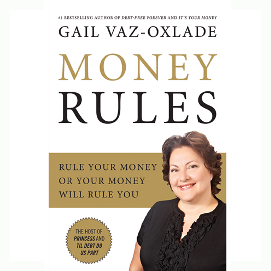 gail vaz oxlade book cover of money rules