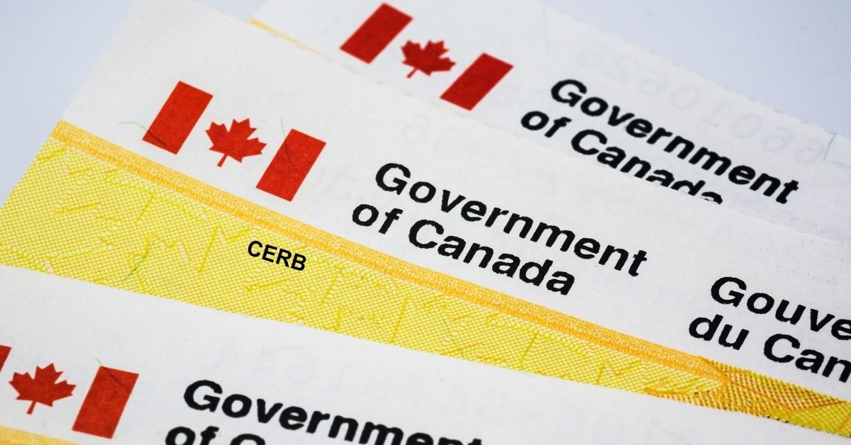 Government of Canada issued CERB cheques