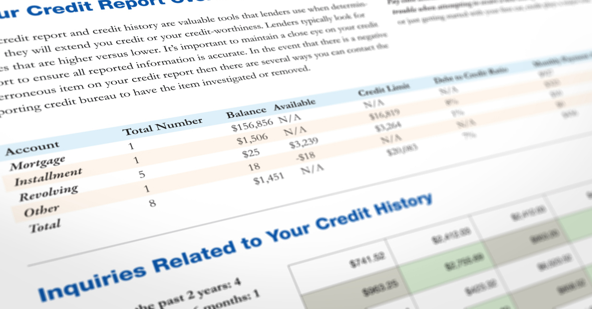 What Is A Negative Item On Credit Report