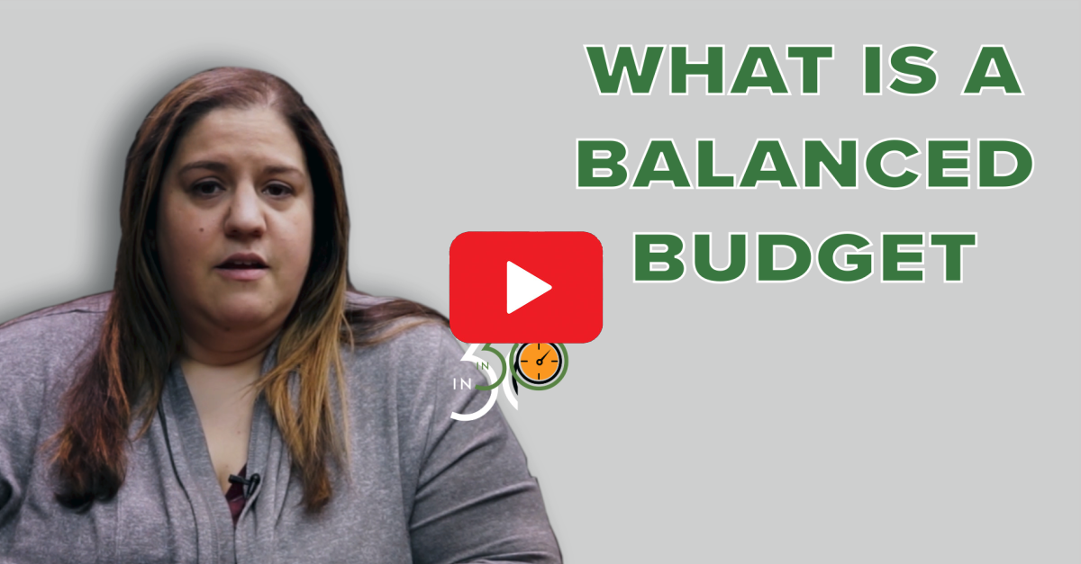 What is a balanced budget thumbnail