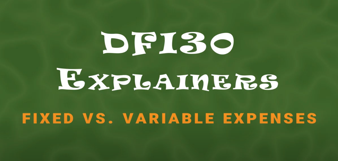 variable vs fixed expenses video thumbnail