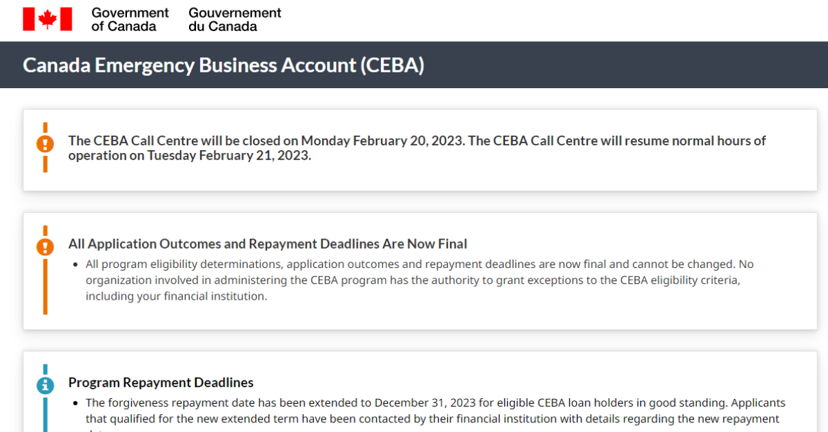 What Happens If You Can't Pay Your CEBA Loan?