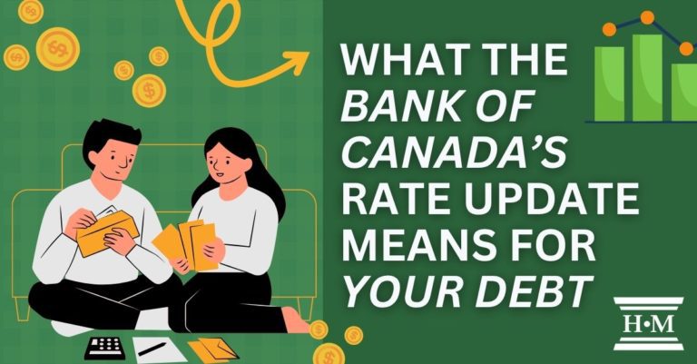 What the Bank of Canada’s Interest Rate Means for Your Debt