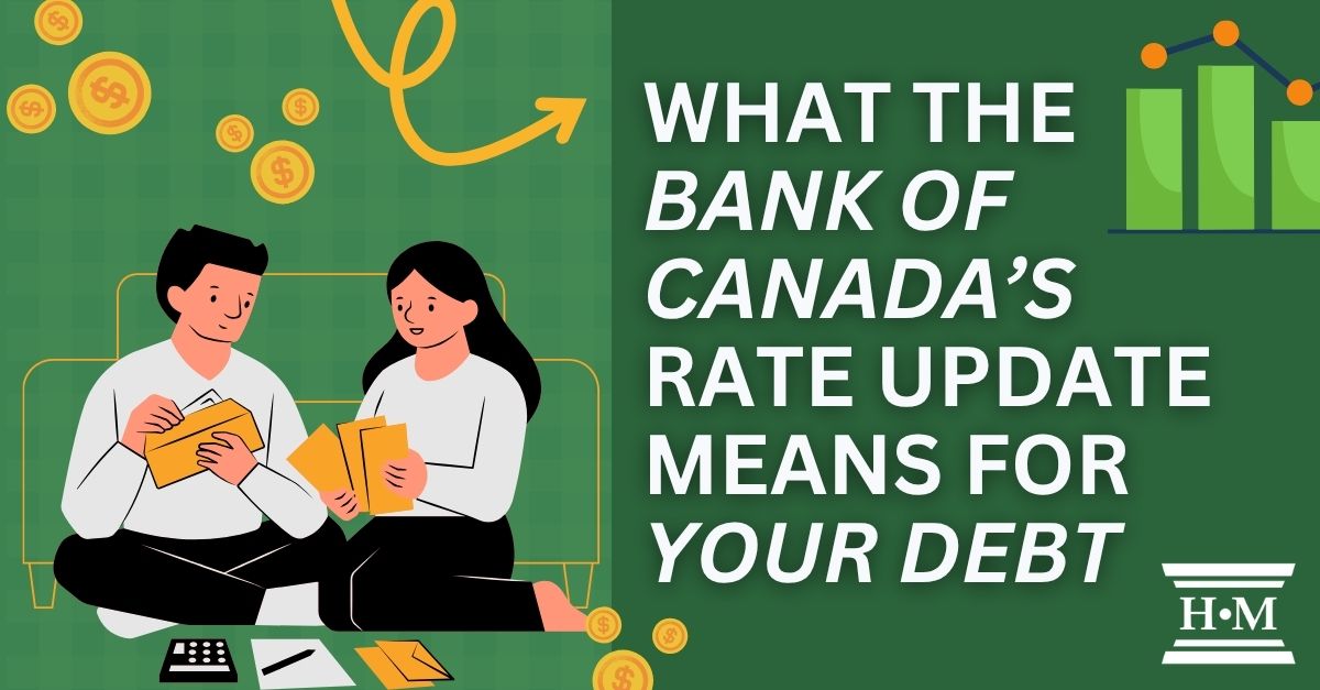 What the Bank of Canada’s Interest Rate Means for Your Debt